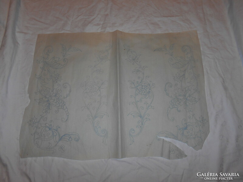 From a seamstress' legacy - handwork stencil for preprinting