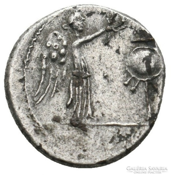 Római Köztársaság, ANONYMOUS. Victoriatus (i.e. 211-210) Suberatus Denar