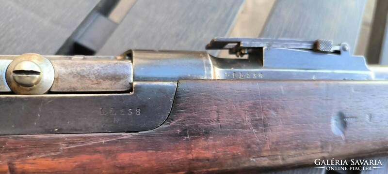 Steyr M1886 puska hatástalanítva