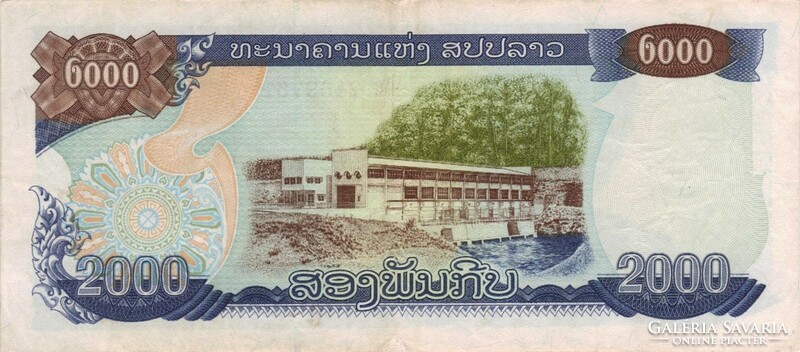 2000 kip 1997 Laosz 2.