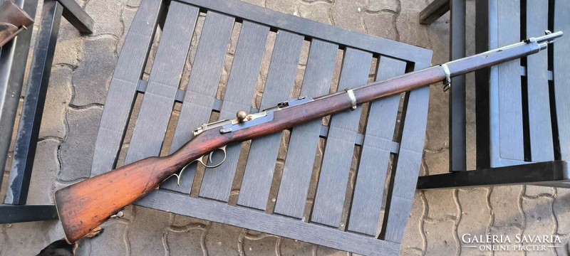 Steyr M1886 puska hatástalanítva