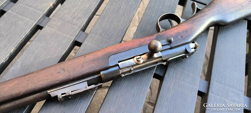 Steyr M1886 puska hatástalanítva