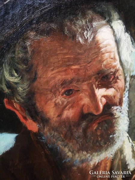 László Mednyánszky - an old beggar