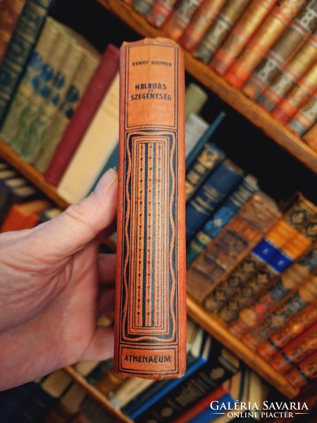 1914-Athenaeum-Henry George's most famous book is Progress and Poverty-- collectors!!