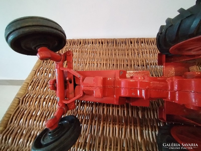 Vintage, cast model - tractor + trailer / ertl