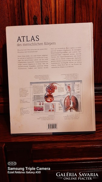 Német nyelvü anatómia ismertető   szakkönyv sok képpel, KOPP  kiadvány  uj