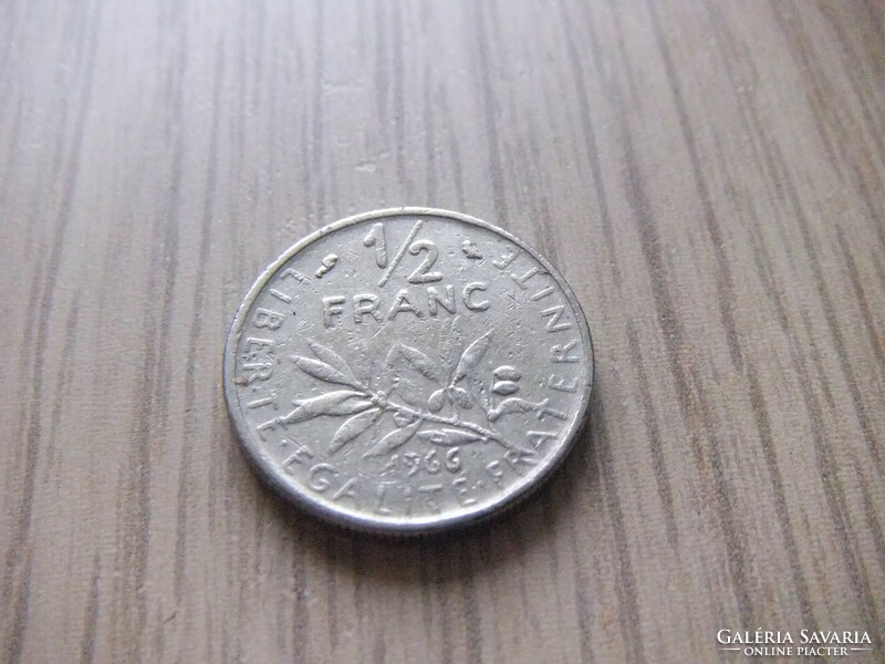 1/2 Frank 1966  Franciaország