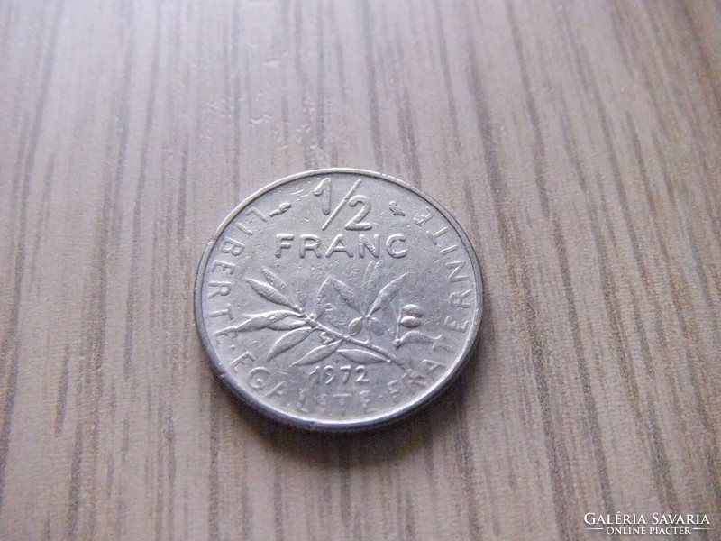 1/2 Frank 1972  Franciaország