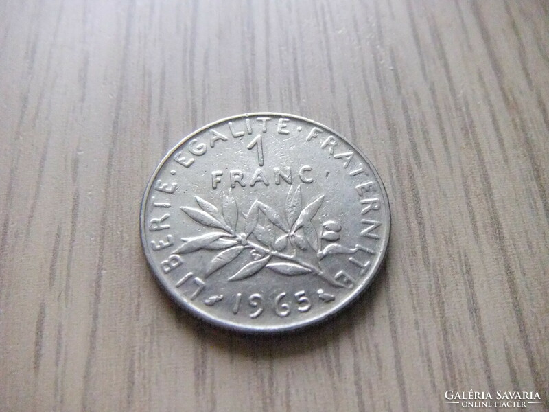 1 Franc 1965 France