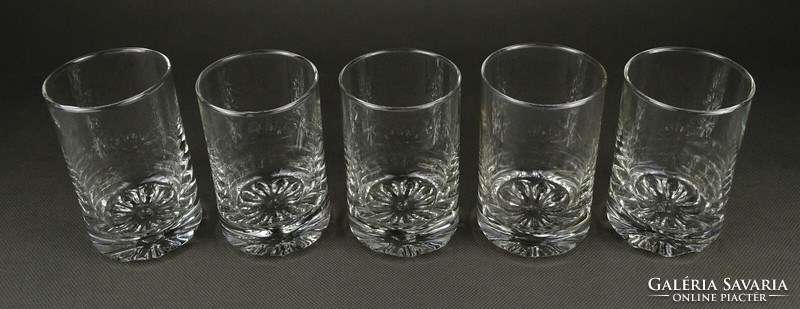 1P908 retro soda glass set 5 pieces