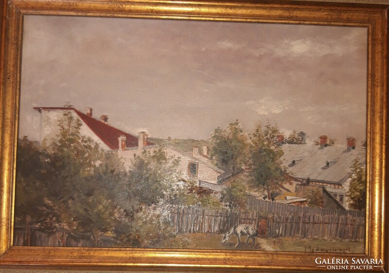 László Mednyánszky (1852-1919) - Italian countryside - 20 cm x 30 cm