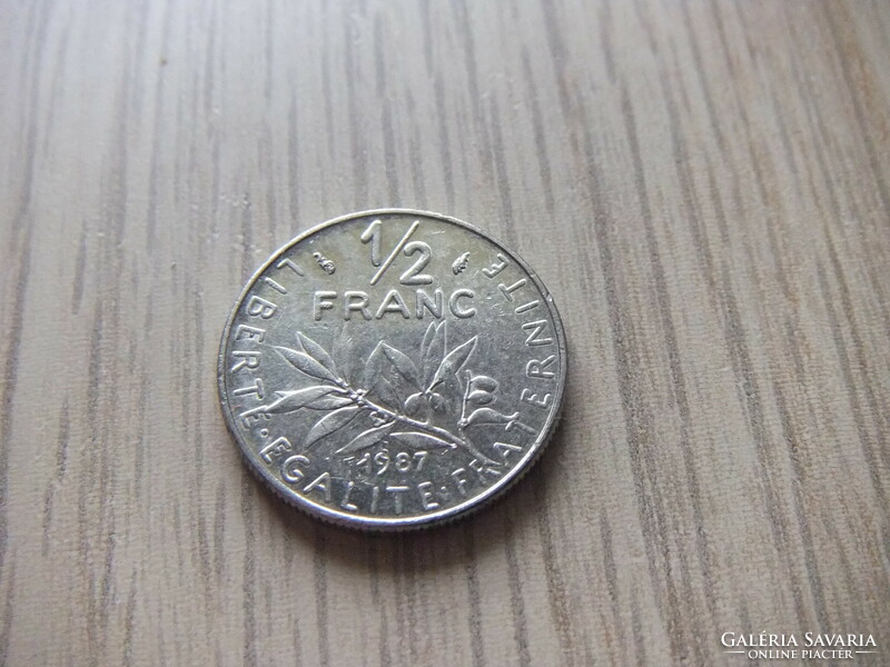 1/2 Franc 1987 France