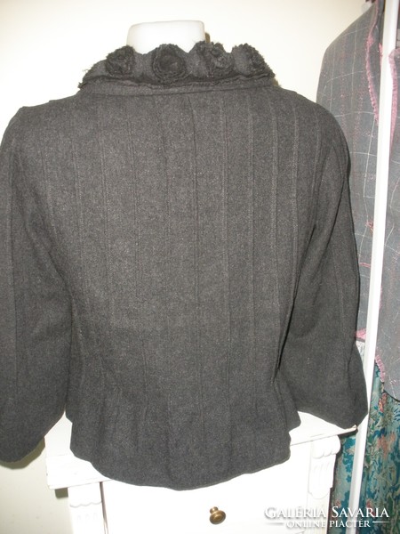Italy gyapjú - selyem kabát, blézer különlegesség