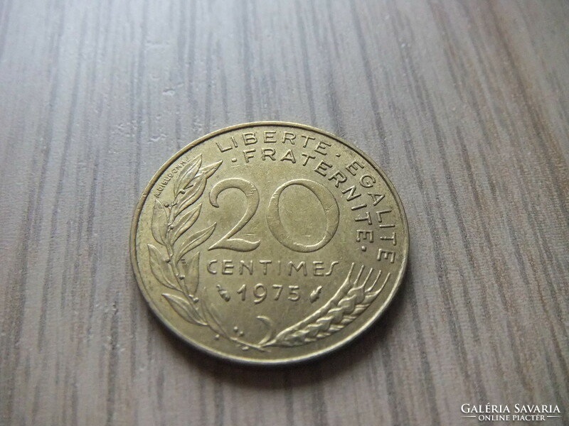20 Centimes 1975 France