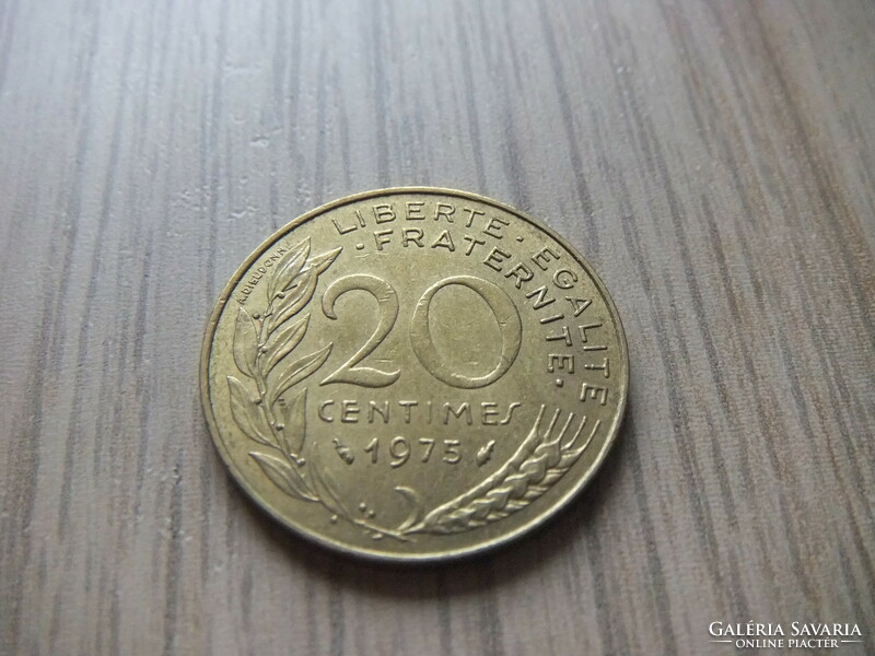 20 Centimes 1975  Franciaország