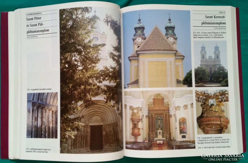 'Török József: Katolikus templomok Magyarországon > Építészet > Műemlékek > Egyházak, felekezetek