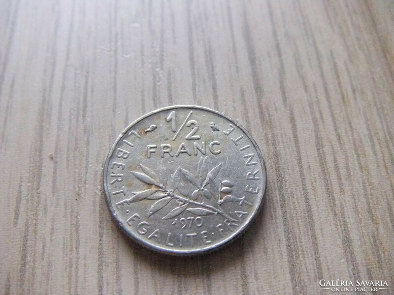 1/2 Franc 1970 France