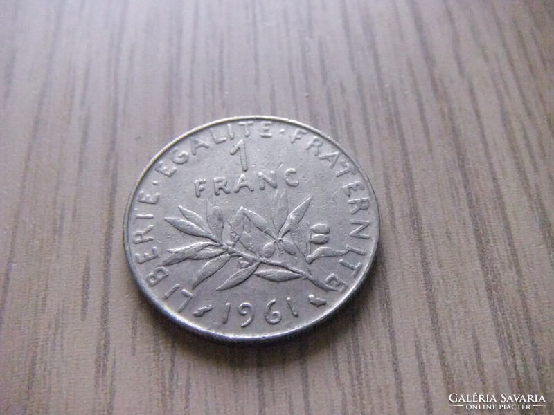 1 Franc 1961 France