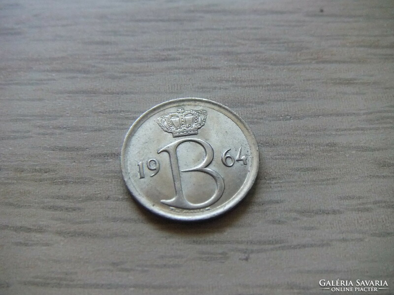 25  Cent  1964  Belgium