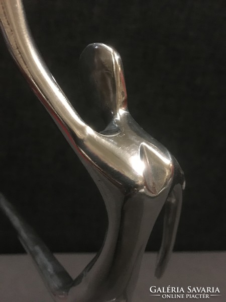 Bodrul khalique designer aluminum statue!!! 33X17cm!!