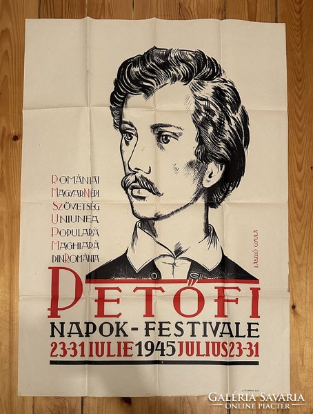 Petőfi days poster 1945