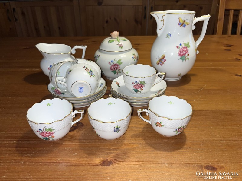Herend porcelain, Eton coffee set for 6 people