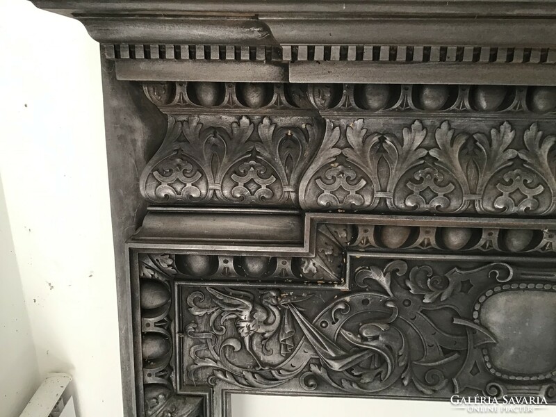 Fireplace frame cast iron