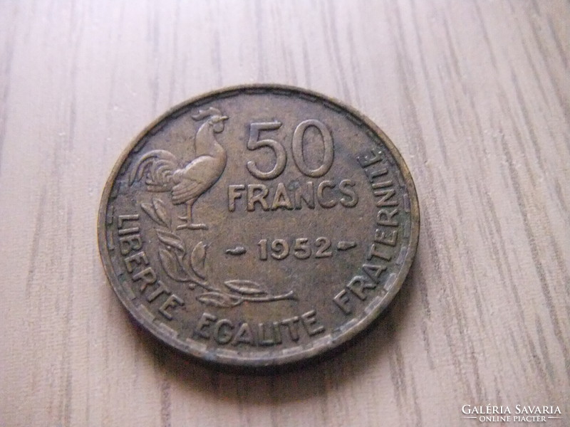 50  Frank 1952  Franciaország