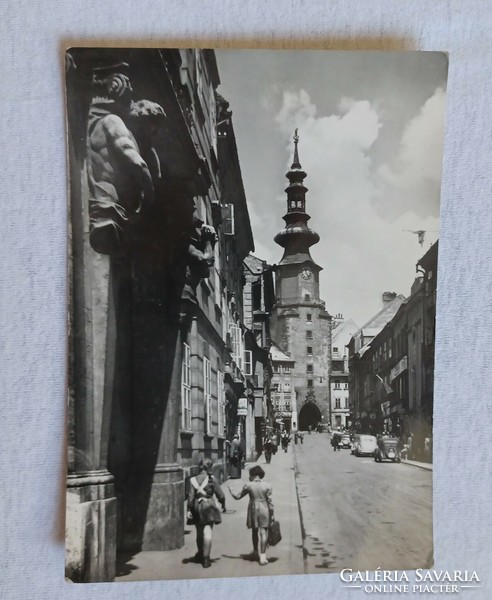 Képes levelezőlapok Szlovákiából, az 1950-es, 1960-as évekből. 6 darab