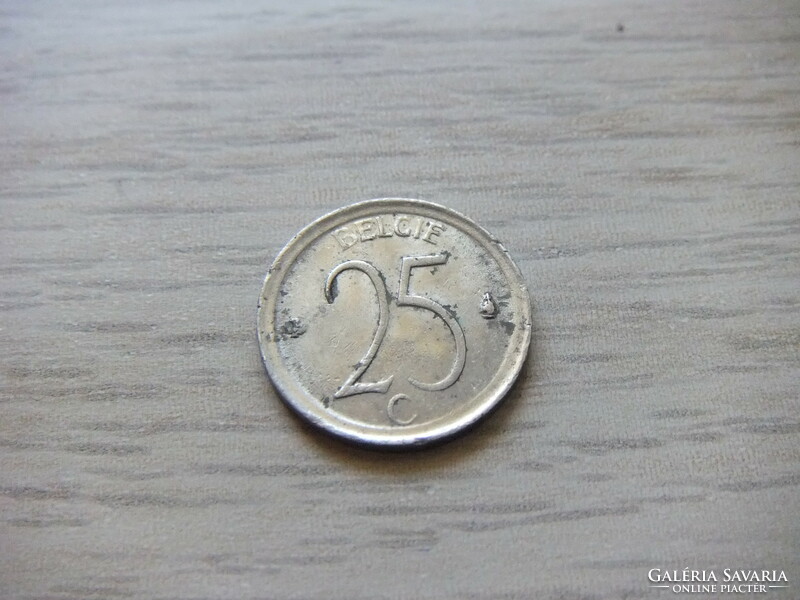 25 Cents 1970 Belgium
