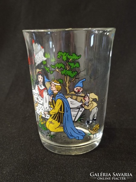 Snow White and the Seven Dwarfs, fairy tale glass glass