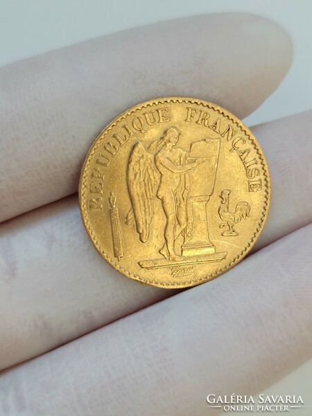 1878 III. French Republic 0.900 Gold 20 francs!!!