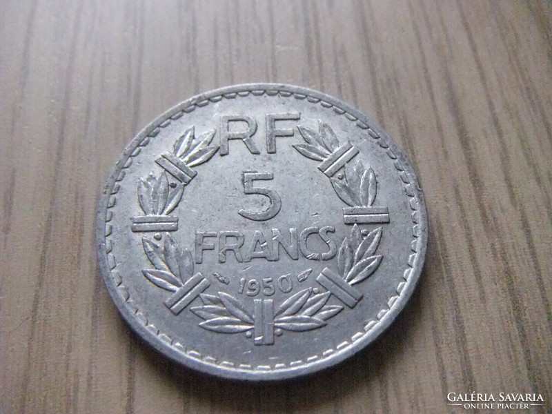5 Francs 1950 France