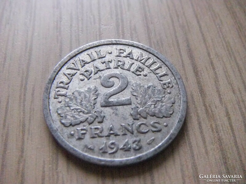 2 Francs 1943 France