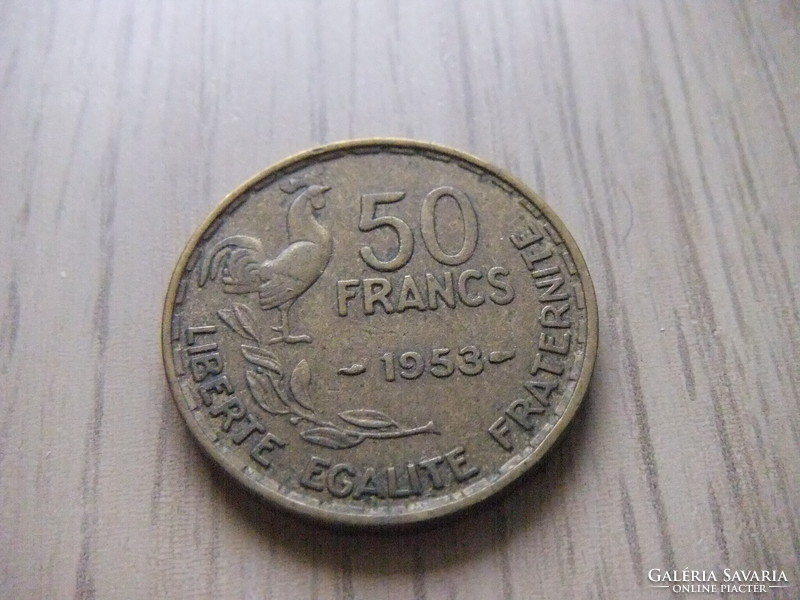 50  Frank 1953  Franciaország
