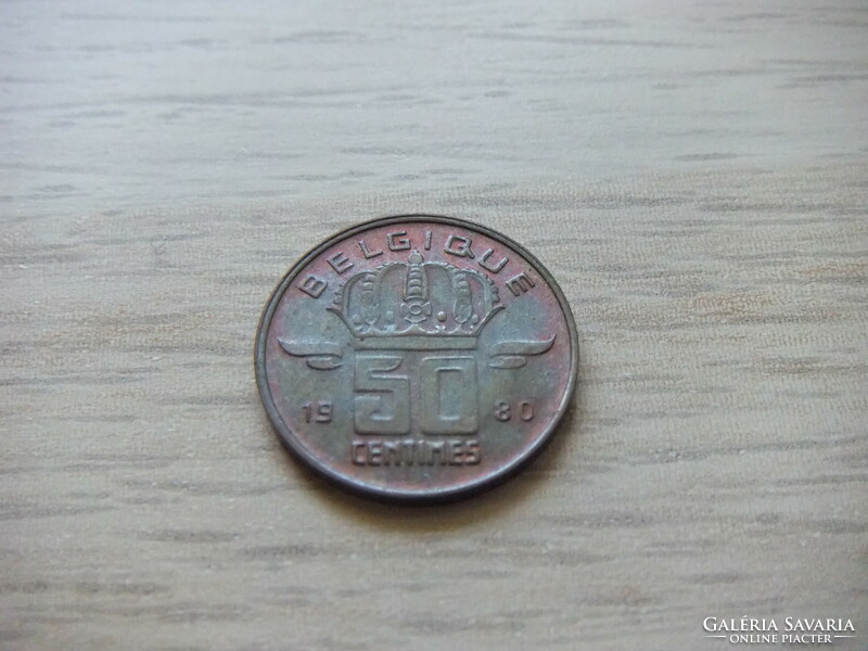 50 Cents 1980 Belgium