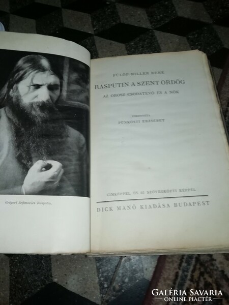 Fülöp Miller René Rasputin a Szent ördög Dick Manó kiadás