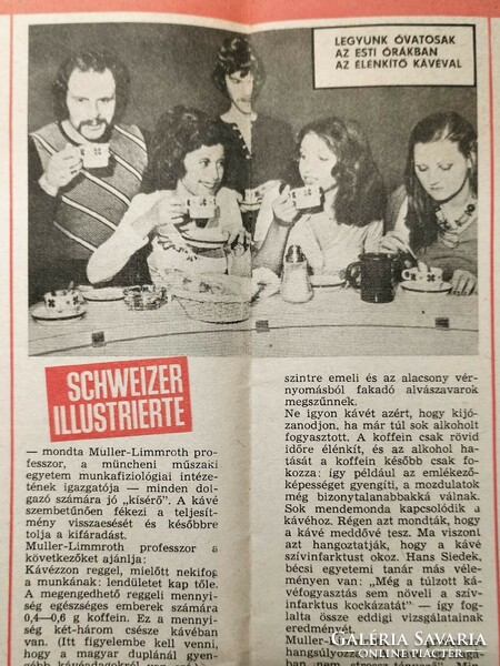 1974 január  /  VILÁG IFJÚSÁGA  /  Ajándékba :-) Eredeti, régi ÚJSÁG Ssz.: 1594