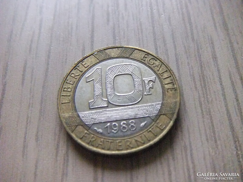10 Francs 1988 France