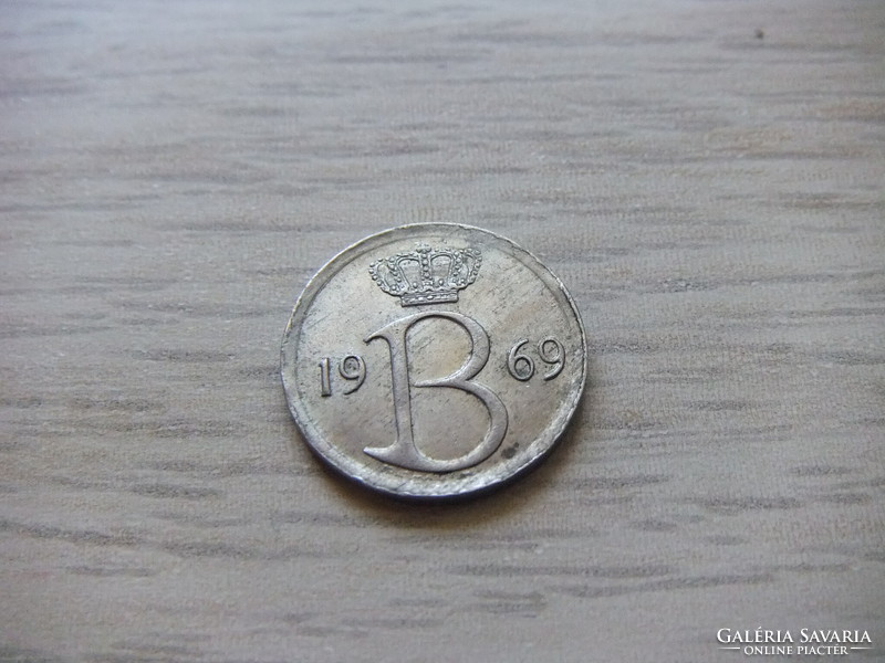 25  Cent  1969  Belgium