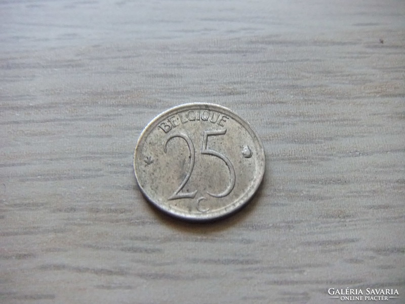 25  Cent  1968  Belgium