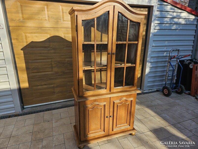 Oak two-door sideboard for sale in good condition.