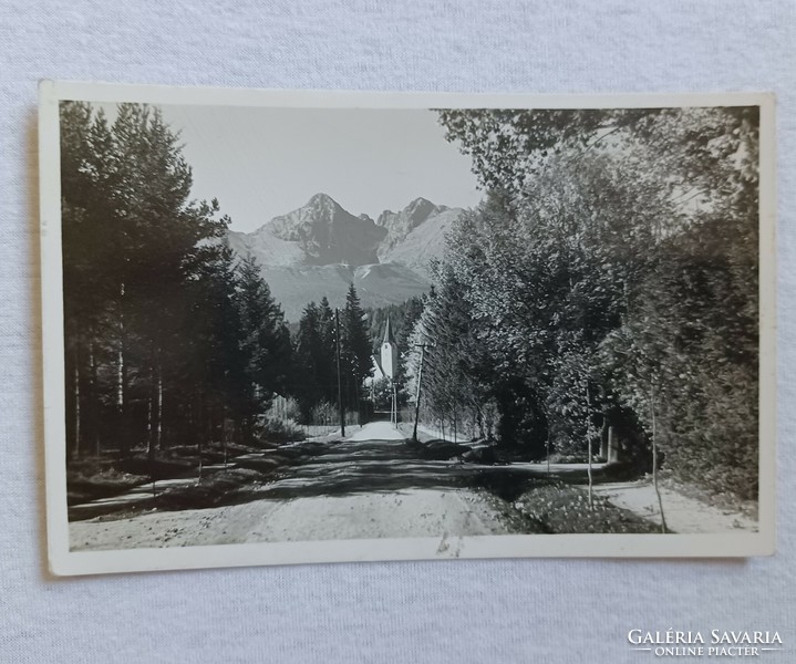 Magas Tátra: képes levelezőlapok Szlovákiából, az 1960-as évek elejéről. 3 darab