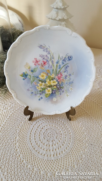 Beautiful, English royal albert primrose, porcelain plate, wall plate