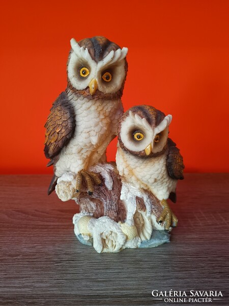 Owl ornament resin