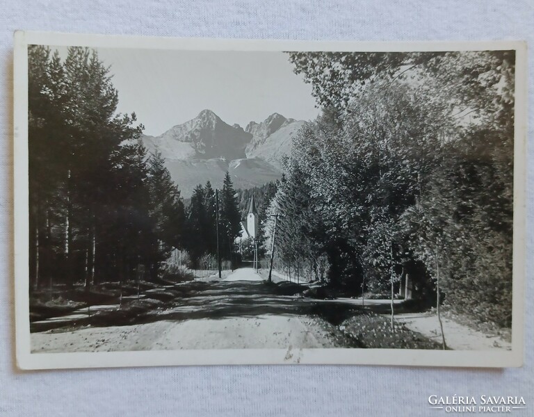 High Tatras: picture postcards from Slovakia, from the early 1960s. 3 pieces