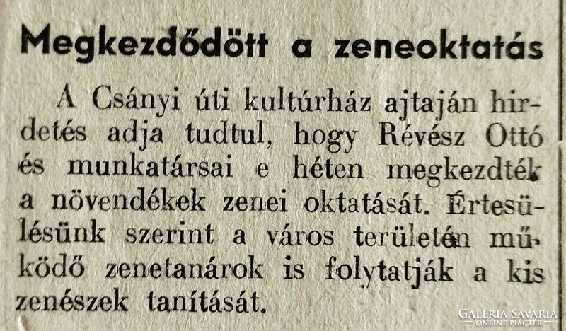 1956 december 1  /  ÚJ VÁCI NAPLÓ   /  Eredeti, régi újságok, képregények, magazinok Ssz.: 1558
