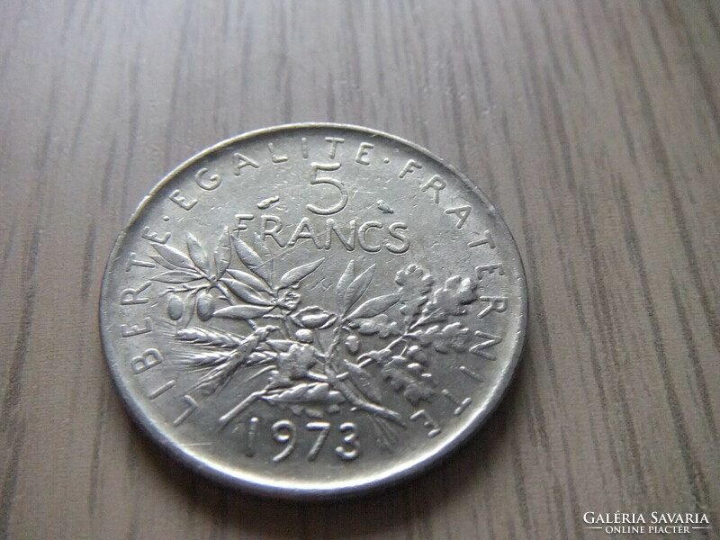 5 Francs 1973 France