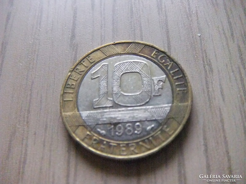 10 Francs 1989 France