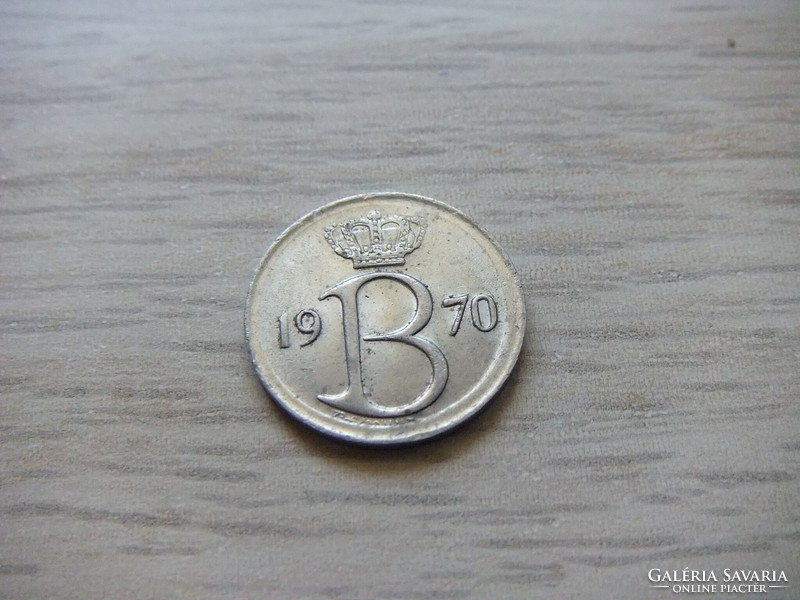 25  Cent  1970  Belgium